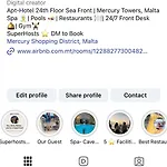 24th Floor Luxury Sea View Pools Gym & Rooftop I Mercury Tower Lejlighed *