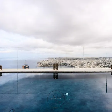 24th Floor Sea View In Mercury Tower St Julians *