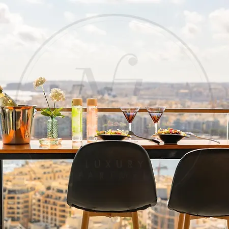 24th Floor Sea View In Mercury Tower St Julians *