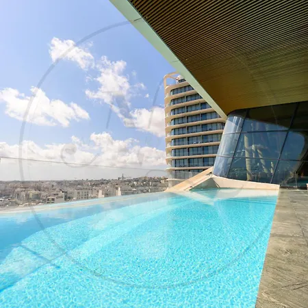 24th Floor Sea View In Mercury Tower St Julians *