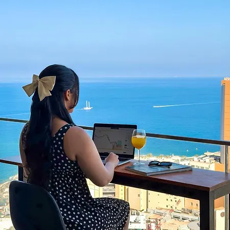 24th Floor Luxury Sea View Pools Gym & Rooftop I Mercury Tower Saint Julian's