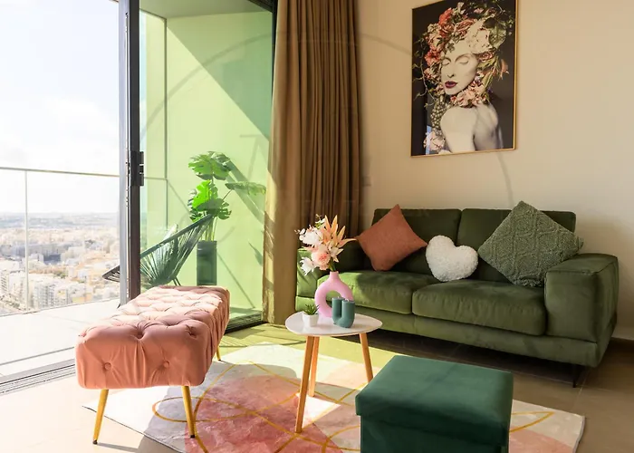 24th Floor Sea View In Mercury Tower St Julians דירה Saint Julian's