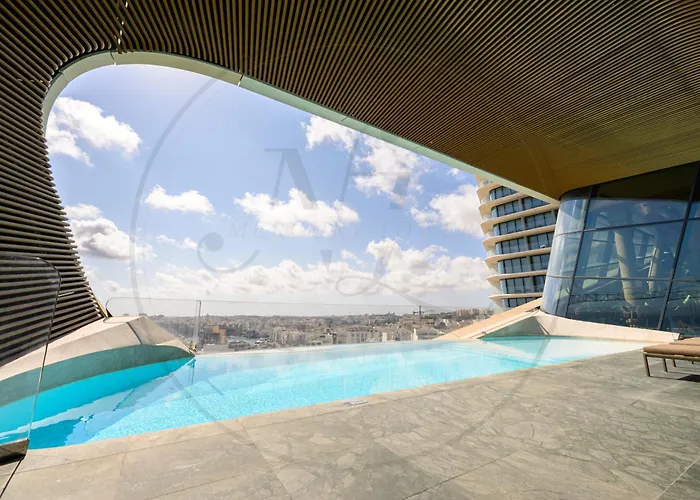 24th Floor Sea View In Mercury Tower St Julians * Saint Julian's